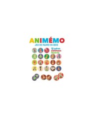 Animemo - jeu de memo - Jeujura - Jouet en bois Animemo - jeu de memo - Jeujura - Jouet en bois