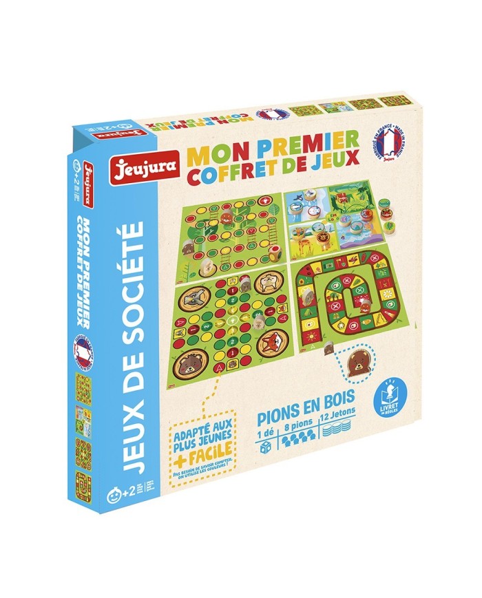 Mon premier coffret de jeux - JeuJura - Jouet en bois Mon premier coffret de jeux - JeuJura - Jouet en bois