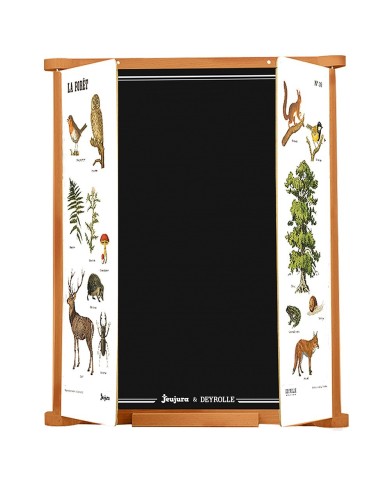 Tableau triptyque la foret - JeuJura - Jouet en Bois Tableau triptyque la foret - JeuJura - Jouet en Bois