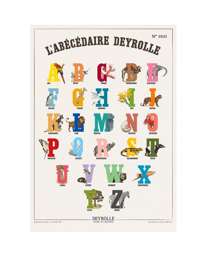 L'abécédaire de la nature - JeuJura - Jouet bois