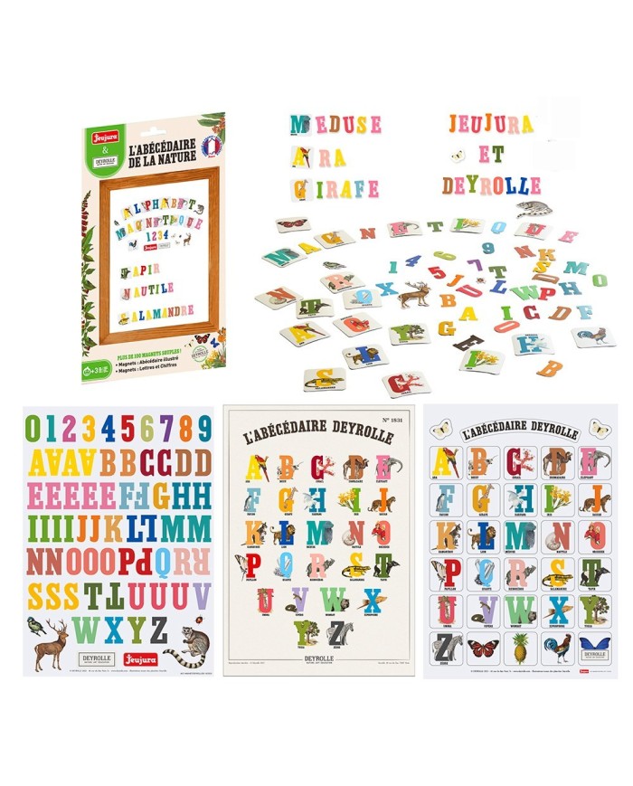 L'abécédaire de la nature - JeuJura - Jouet bois