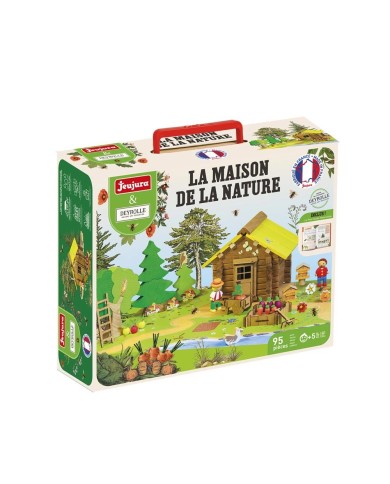 La maison de la nature – 95 piece - Jeujura - Jouet en bois La maison de la nature – 95 piece - Jeujura - Jouet en bois