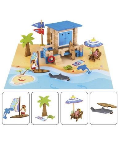Journée à la plage - 120 pieces  - réf. 8030 Journée à la plage - 120 pieces  - réf. 8030