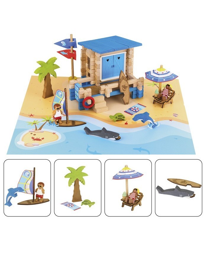 Journée à la plage - 120 pieces  - réf. 8030