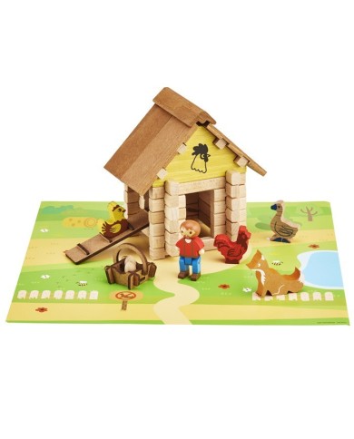 Ma ferme en bois - 60 piece - réf. 8039 Ma ferme en bois - 60 piece - réf. 8039