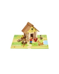 Ma ferme en bois - 60 piece - réf. 8039 Ma ferme en bois - 60 piece - réf. 8039