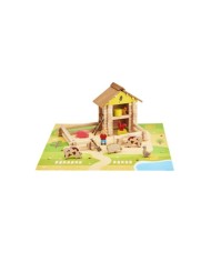Ma ferme en bois - 95 pieces - réf. 8040 Ma ferme en bois - 95 pieces - réf. 8040
