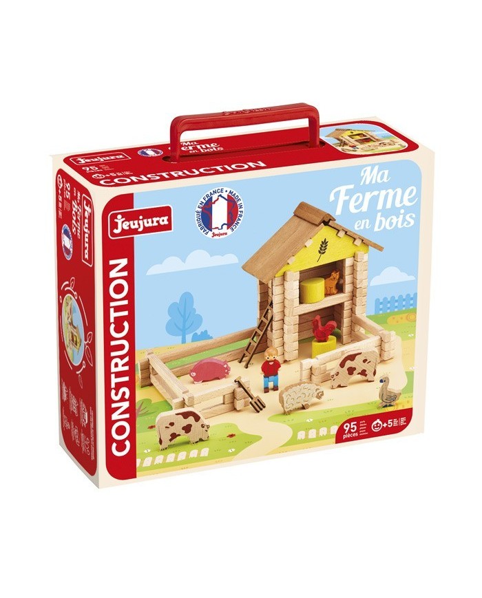 Ma ferme en bois - 95 pieces - réf. 8040 Ma ferme en bois - 95 pieces - réf. 8040