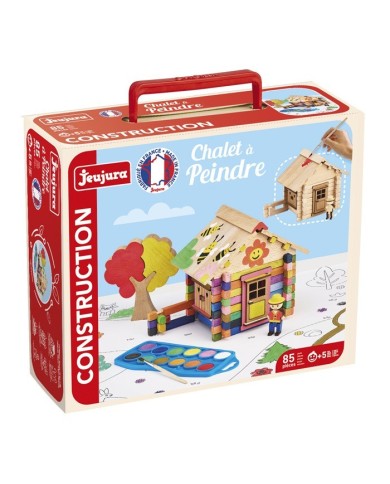 Chalet à peindre - 85 pieces - réf. 8096 Chalet à peindre - 85 pieces - réf. 8096