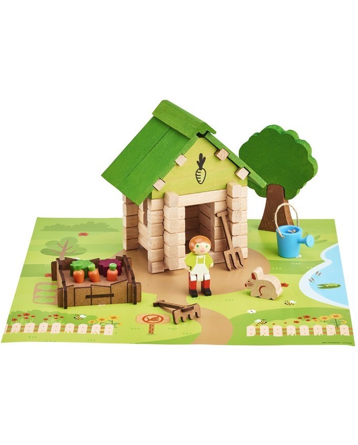 La cabane du jardinier - 60 pieces- réf. 8097