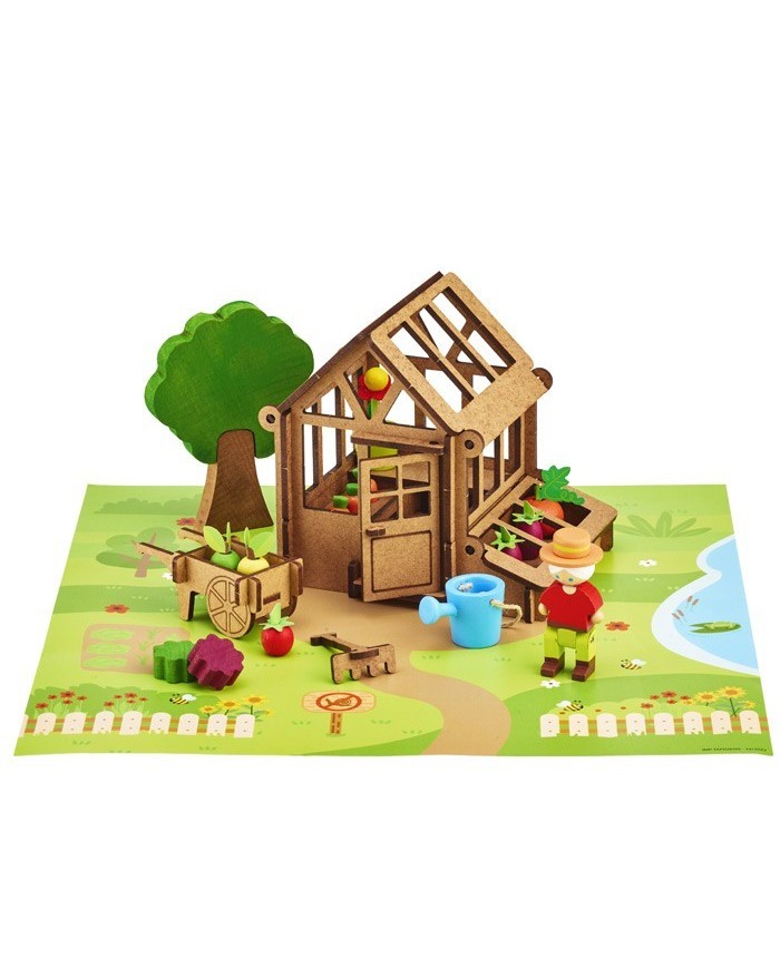 La serre du jardinier - 40 pieces - réf. 8099