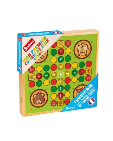 Mon premier coffret de jeux - coffret en bois - réf. 8110