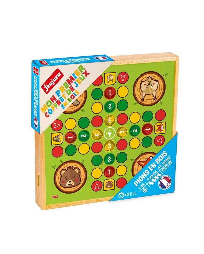 Mon premier coffret de jeux - coffret en bois - réf. 8110