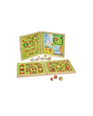 Mon premier coffret de jeux - coffret en bois - réf. 8110 Mon premier coffret de jeux - coffret en bois - réf. 8110