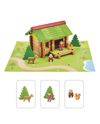 Mon premier chalet - 60 pieces - réf. 8239 Mon premier chalet - 60 pieces - réf. 8239