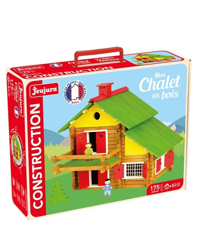 valisette : Mon chalet en bois - 175 pièces