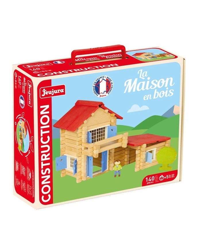La maison en bois - 140 pièces  en bois naturel produit en France