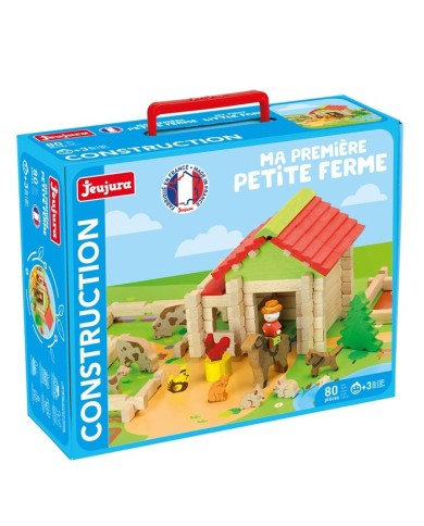 Ma première petite ferme en bois - 80 pièces  en hêtre massif Ma première petite ferme en bois - 80 pièces  en hêtre massif