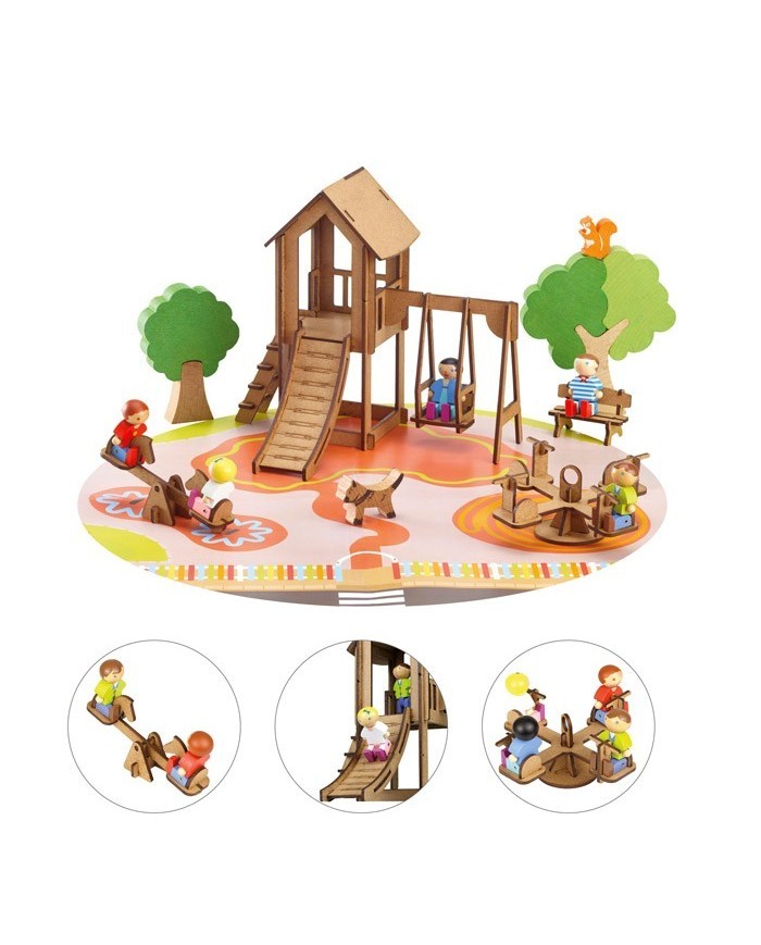 L'aire de jeux - 70 pieces