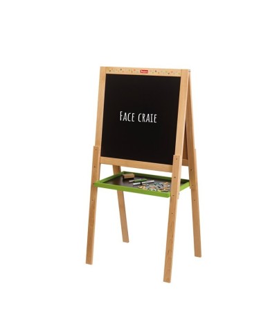 Grand tableau multifonctions en bois avec fonction dessin Grand tableau multifonctions en bois avec fonction dessin