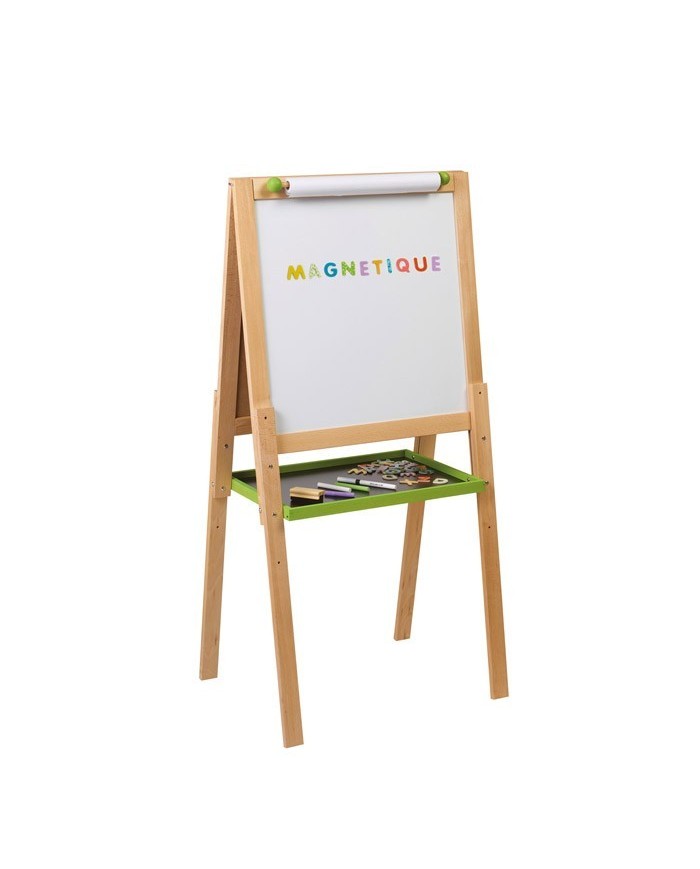 Grand tableau multifonctions en bois avec fonction dessin Grand tableau multifonctions en bois avec fonction dessin