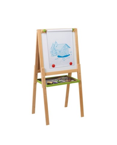 Grand tableau multifonctions en bois avec fonction dessin Grand tableau multifonctions en bois avec fonction dessin