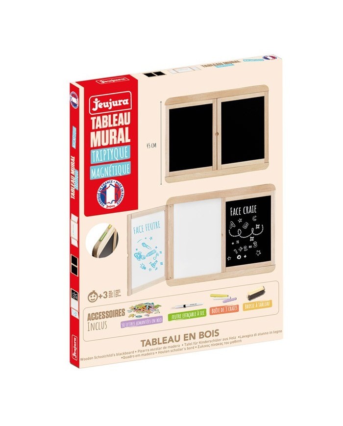 TABLEAU MURAL -TRIPTYQUE MAGNETIQUE