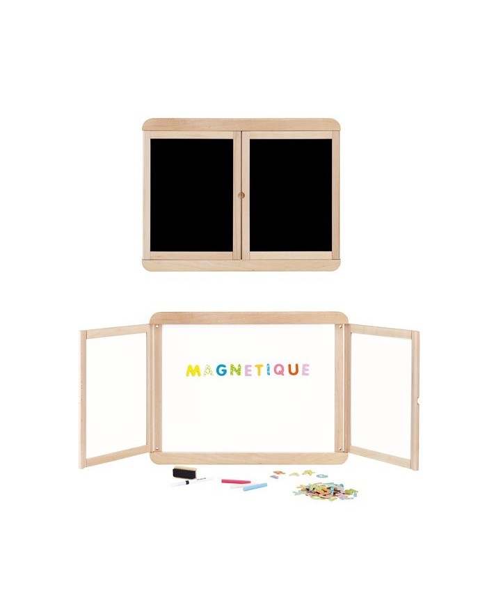 TABLEAU MURAL -TRIPTYQUE MAGNETIQUE