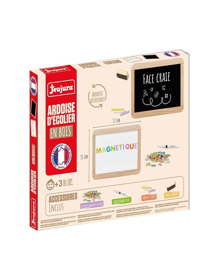 Ardoise d'ecolier en bois - 37 x 31 Ardoise d'ecolier en bois - 37 x 31