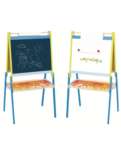 Grand tableau dessin en bois XXL