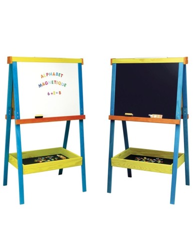 Grand tableau multifonctions en bois - Horizon