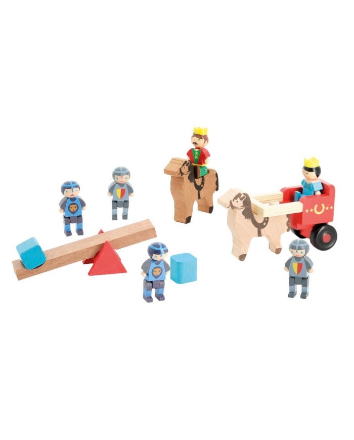 roi, reine et chevaliers