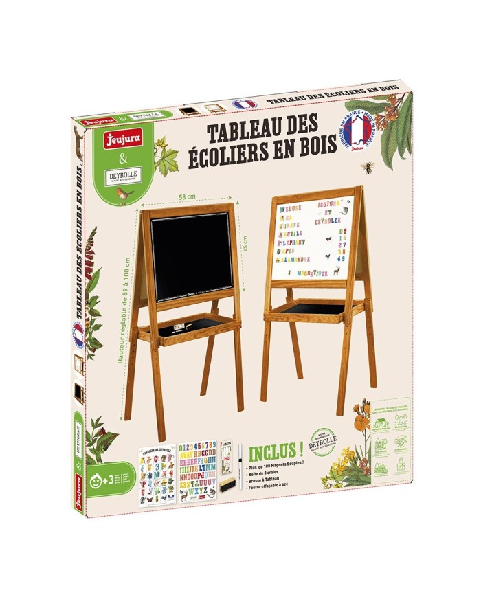 Tableau des écoliers Deyrolle - Jeujura - Jouet en bois