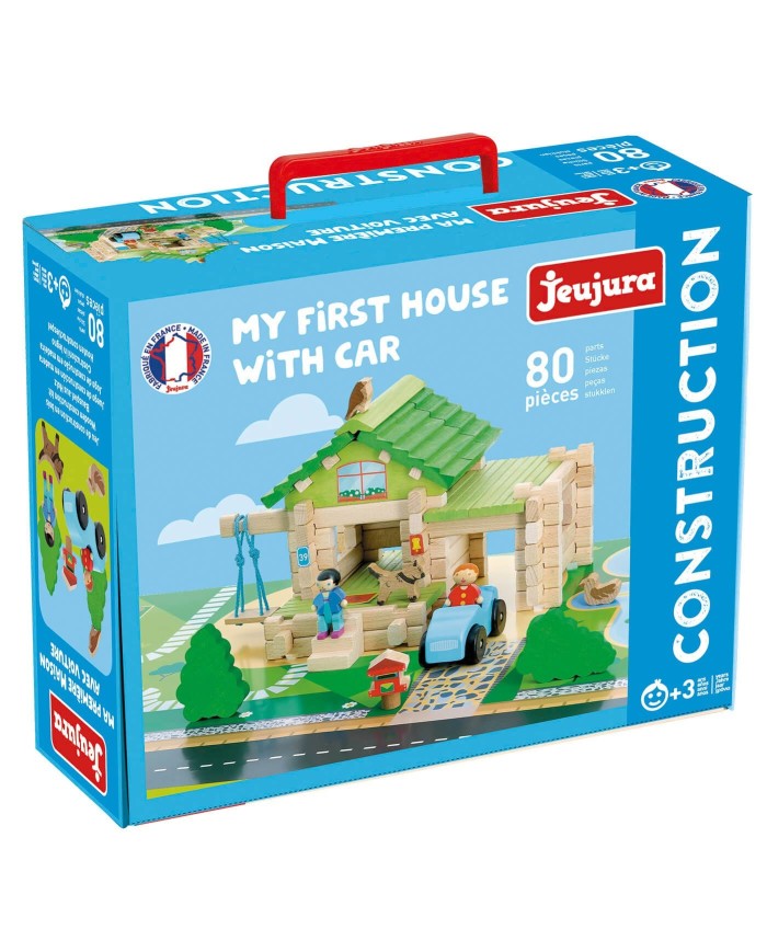 ma premiere maison avec voiture - 80 pieces