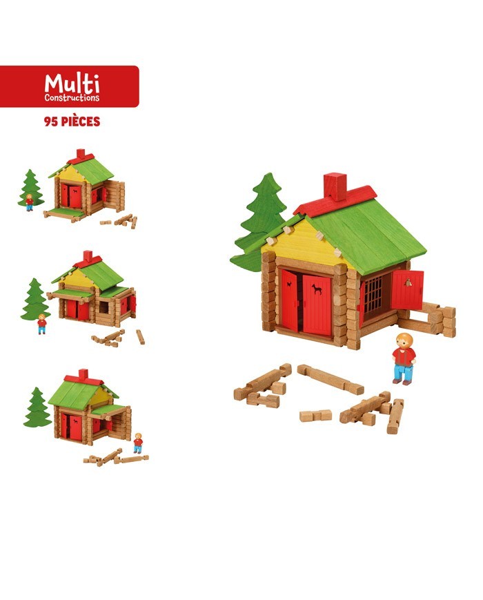 MON CHALET EN BOIS - 95 PIECES