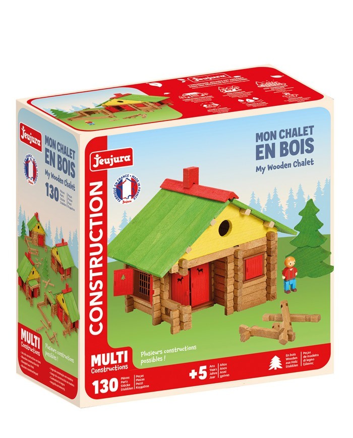 MON CHALET EN BOIS - 130 PIECES