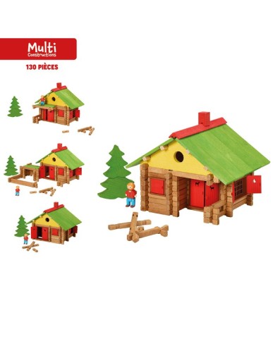 MON CHALET EN BOIS - 130 PIECES