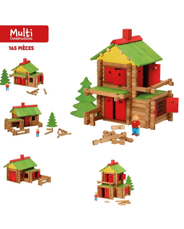MON CHALET EN BOIS - 165 PIECES