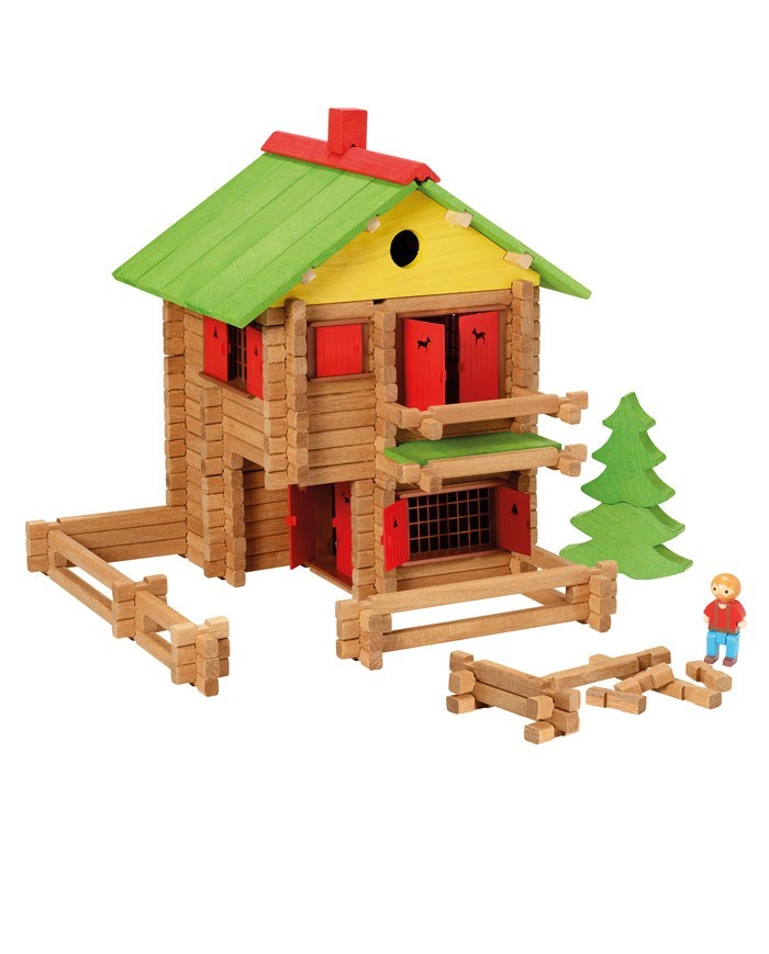 MON CHALET EN BOIS - 225 PIECES