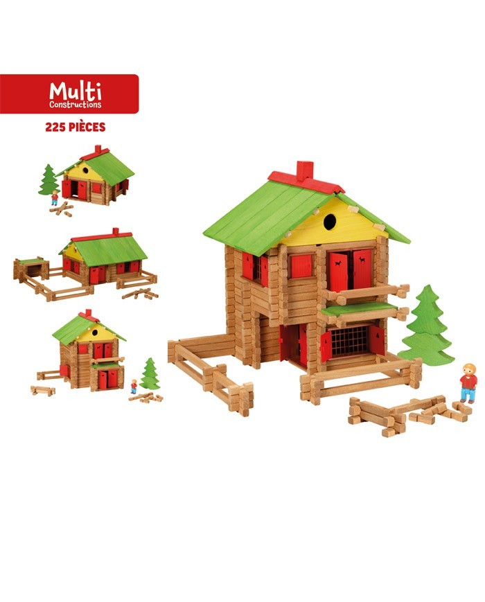 MON CHALET EN BOIS - 225 PIECES