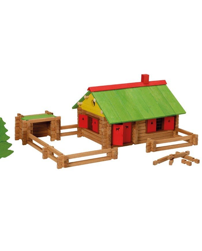 MON CHALET EN BOIS - 225 PIECES