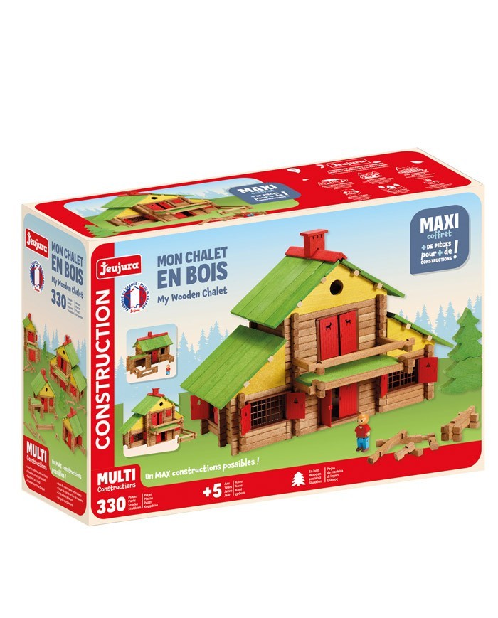 MON CHALET EN BOIS - MAXI COFFRET - 330 PIECES