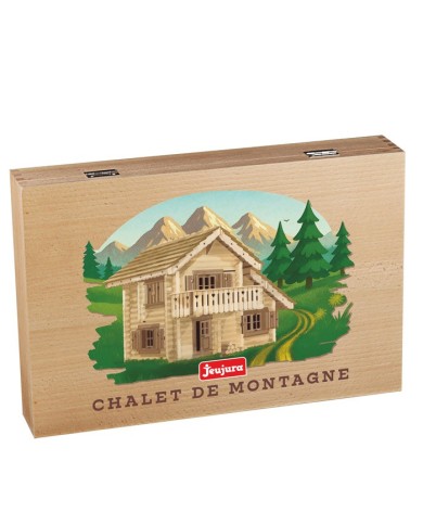 CHALET DE MONTAGNE - 310 PIECES - COFFRET EN BOIS