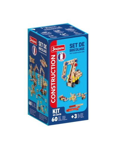 SET DE BRICOLAGE - 60 PIECES EN BOIS