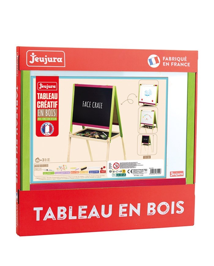 TABLEAU CREATIF EN BOIS avec fonction DESSIN