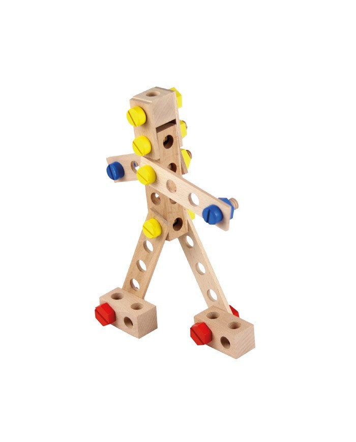 SET DE BRICOLAGE - 60 PIECES EN BOIS