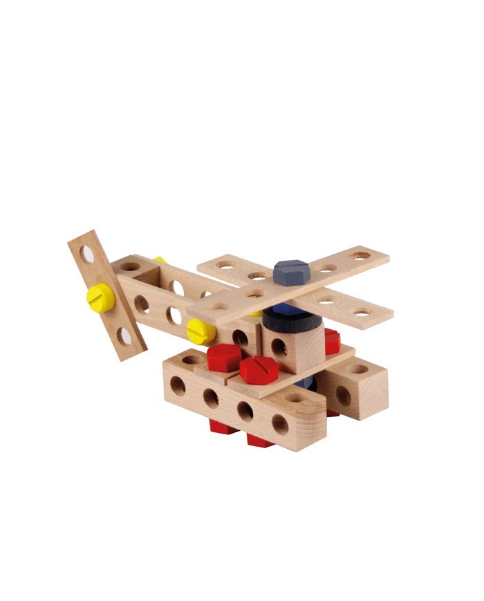SET DE BRICOLAGE - 60 PIECES EN BOIS