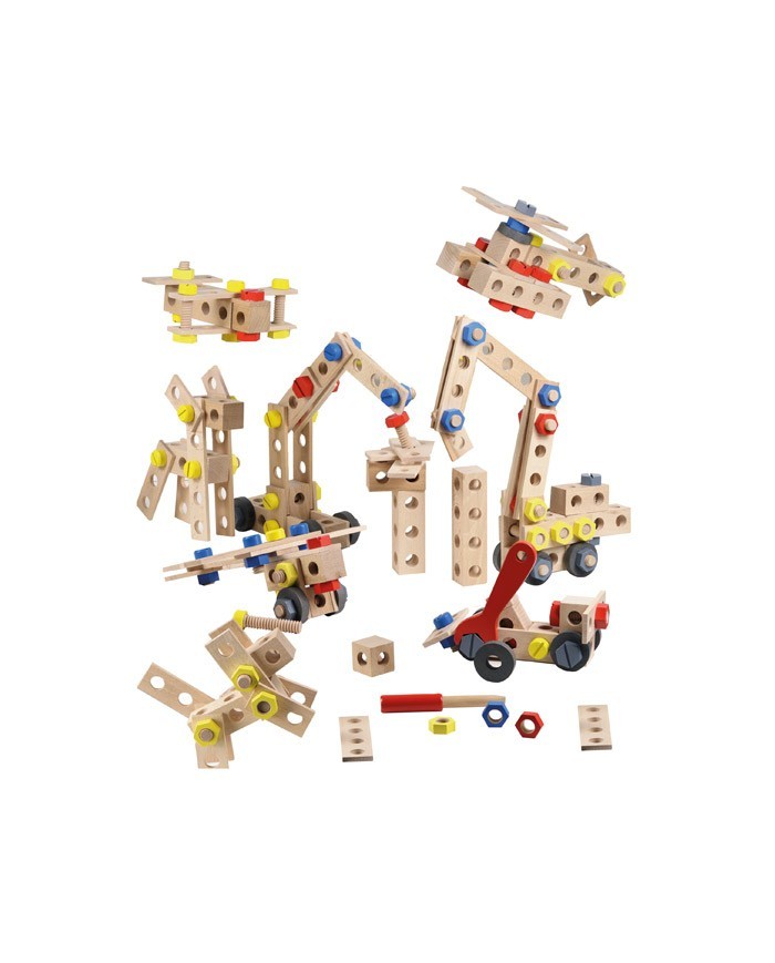SET DE BRICOLAGE - 60 PIECES EN BOIS